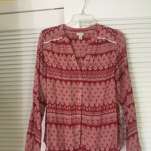 Hinge, like new, blouse. Nordstrom